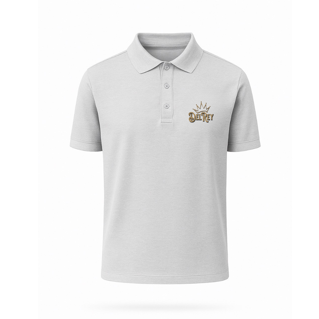 Silver Performance Golf Polo