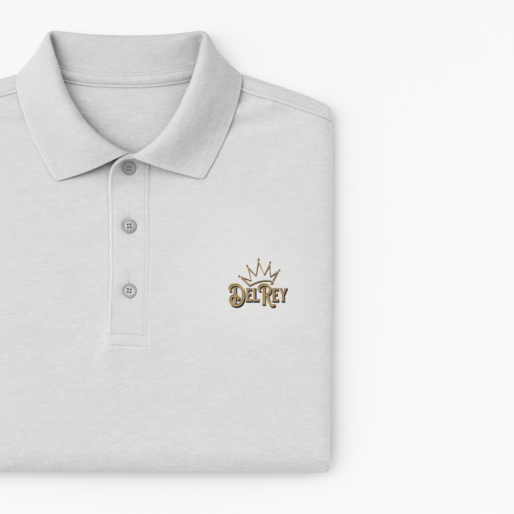 Silver Performance Golf Polo